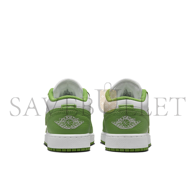 NIKE AIR JORDAN 1 LOW GS CHLOROPHYLL HF4779-100 NIKE AIR JORDAN 1 LOW GS CHLOROPHYLL HF4779-100